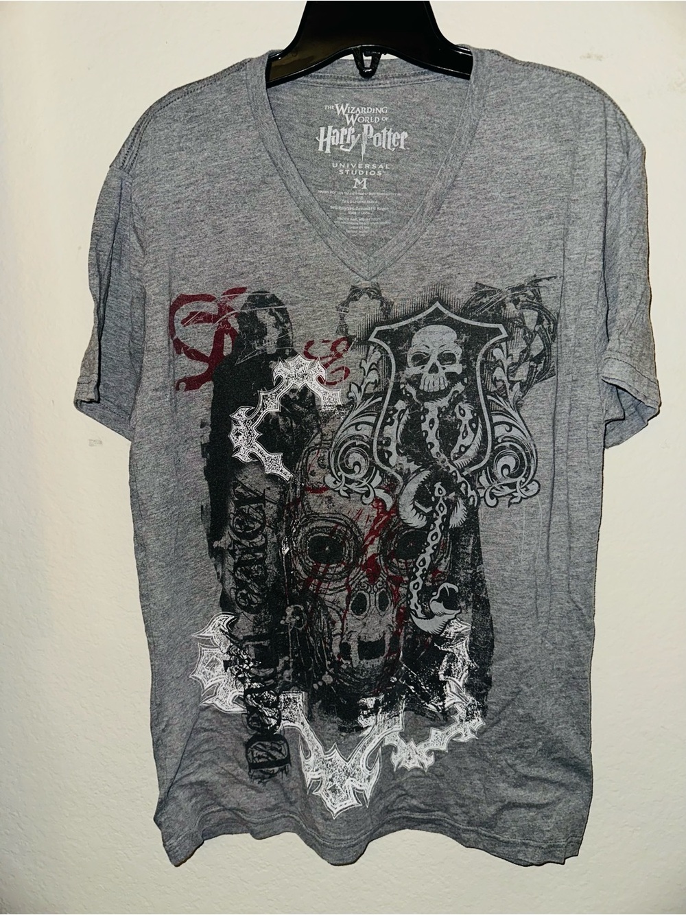 Harry Potter gray graphic tshirt size medium